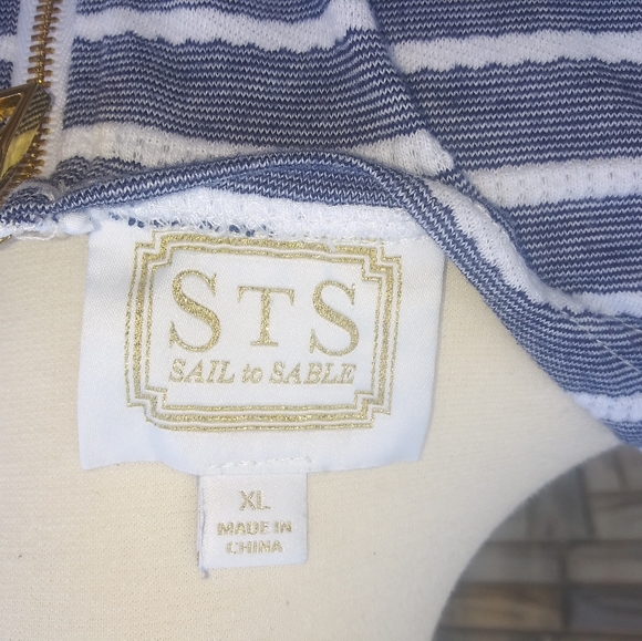 Sail to Sable | Nautical Striped Dress Womens XL - Picture 10 of 10